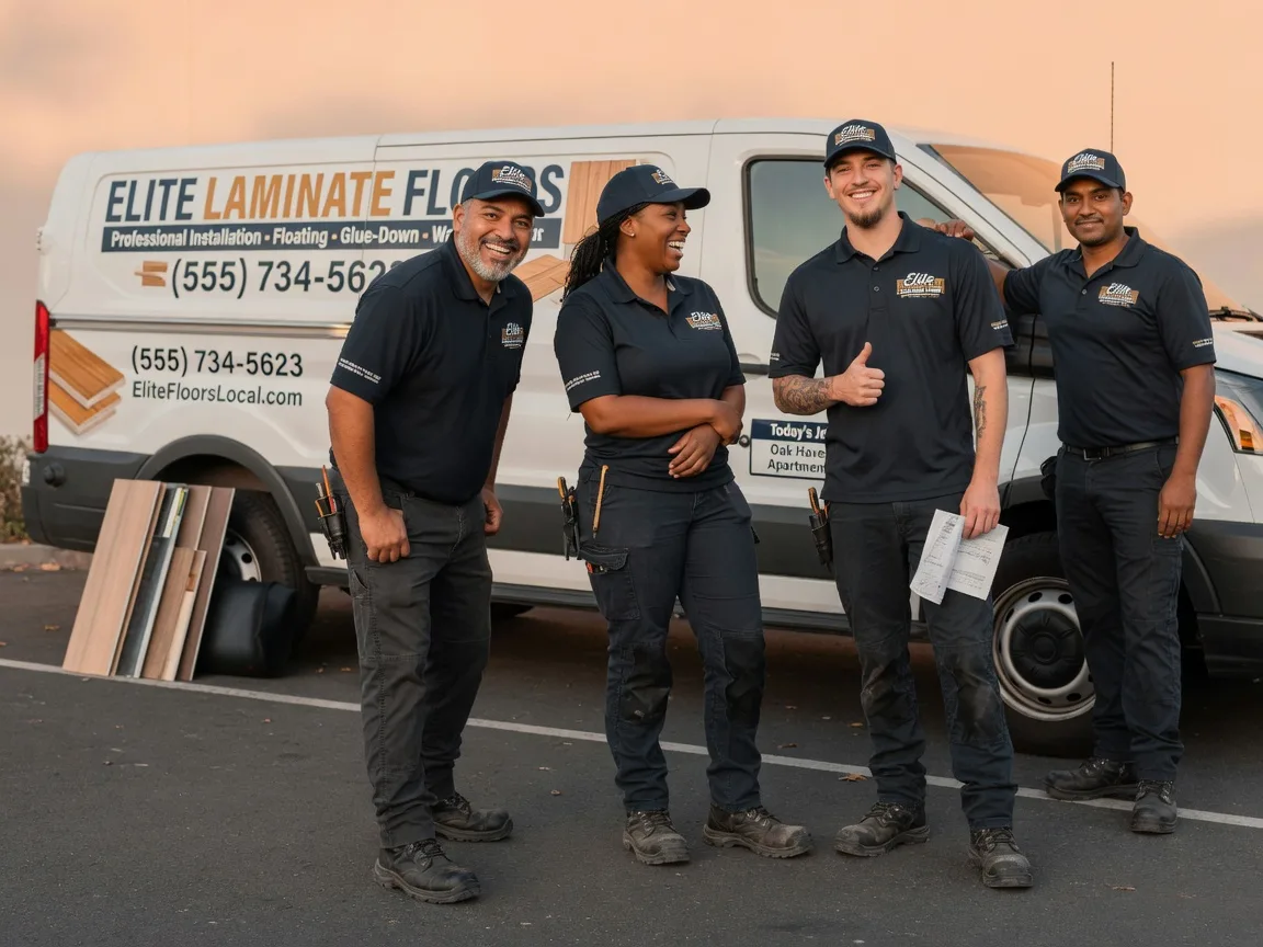 Laminate flooring installation company in Verona, OH